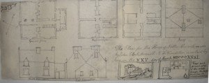 Detailed plans of Glenlair House